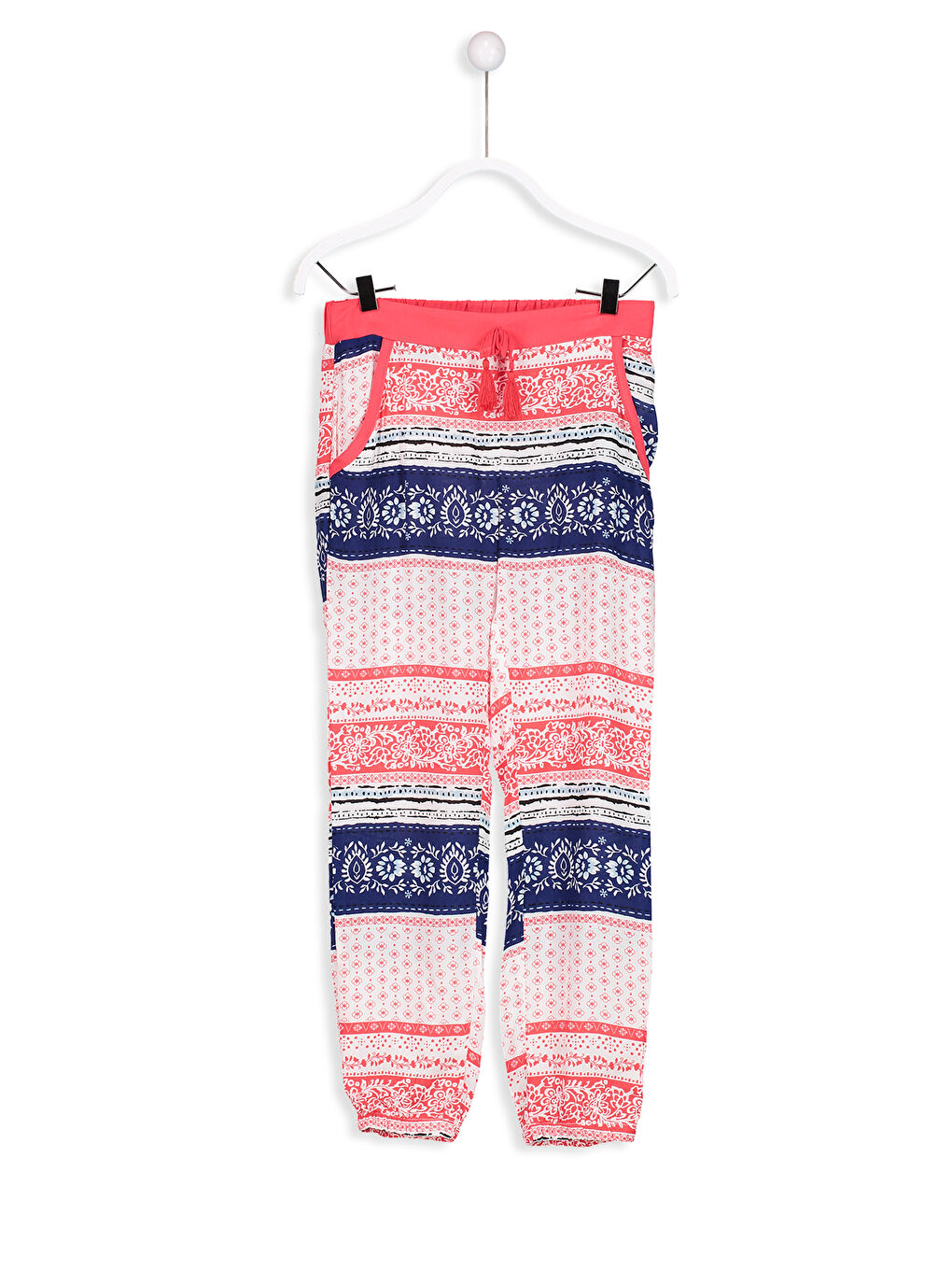 Pantalon BLANC Fille-1