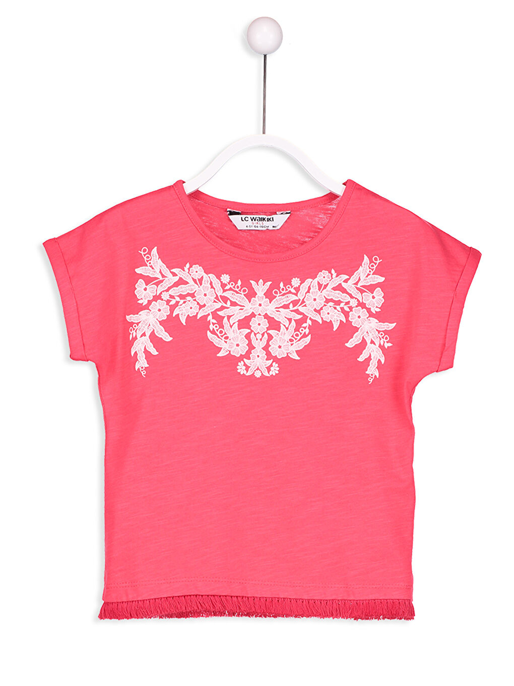 Kırmızı Narçiçeği Tişört-1