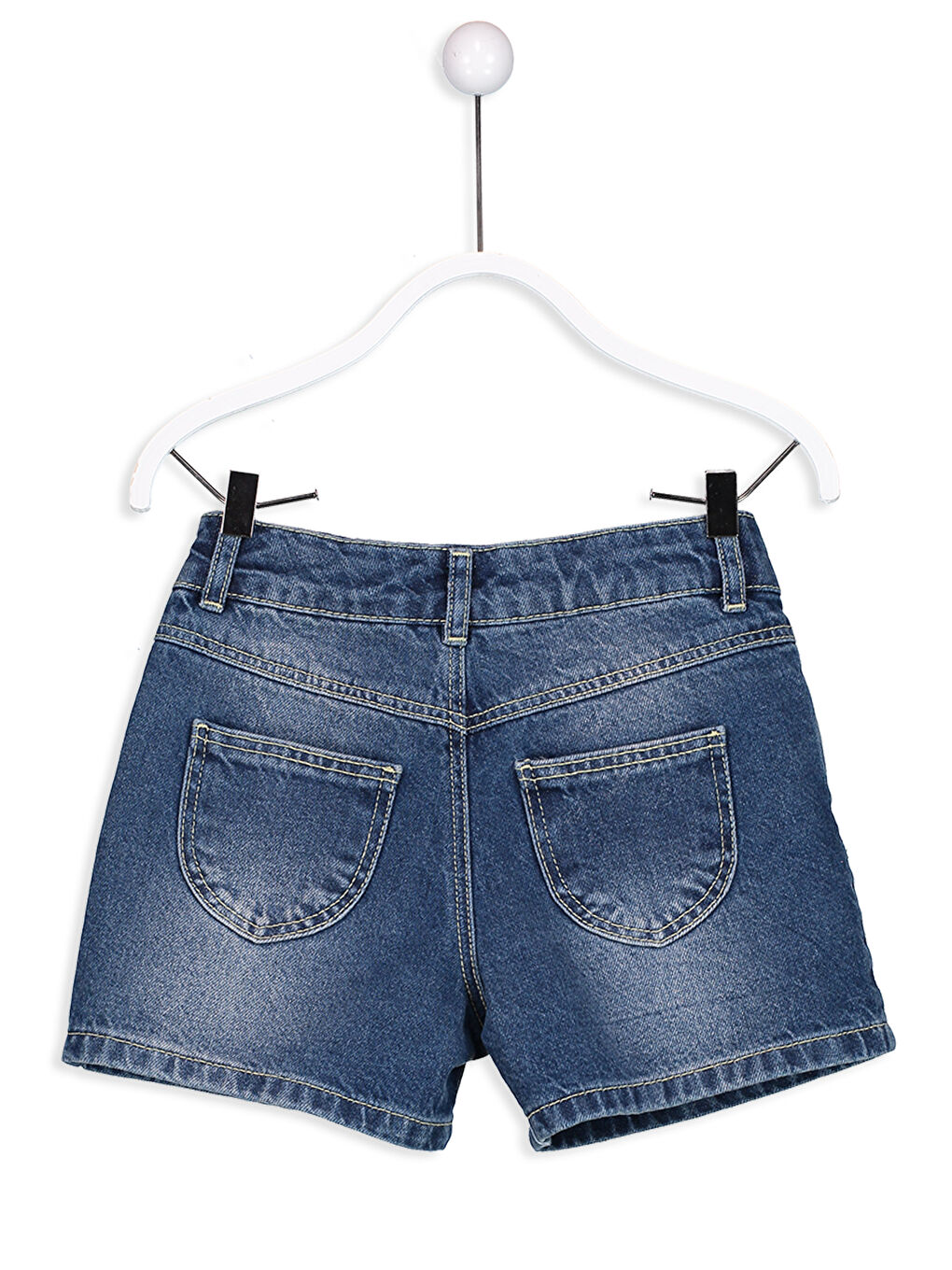 Girl INDIGO Denim Shorts-2