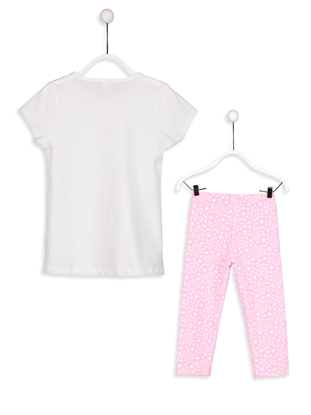 Момиче Бяло Комплект пижами-2