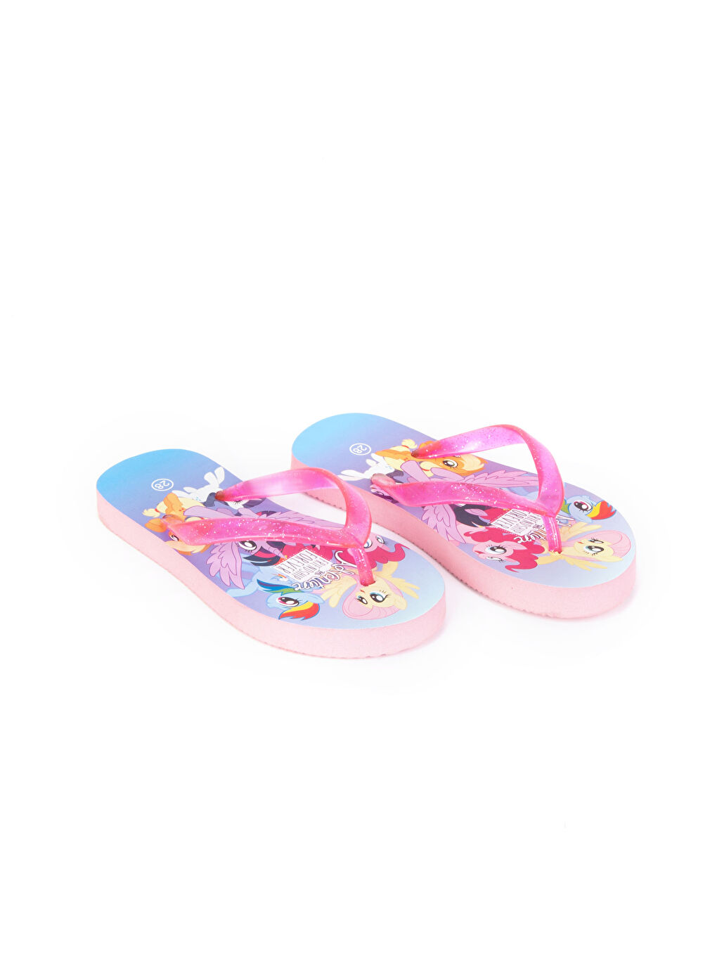 Girl PINK Beach Sliders-1
