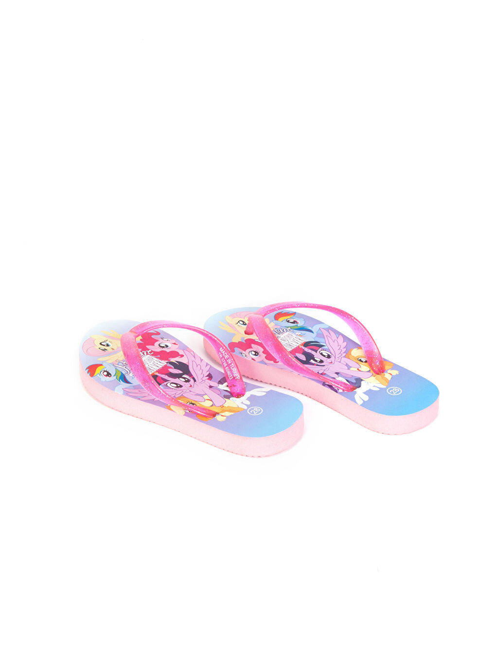 Girl PINK Beach Sliders-2