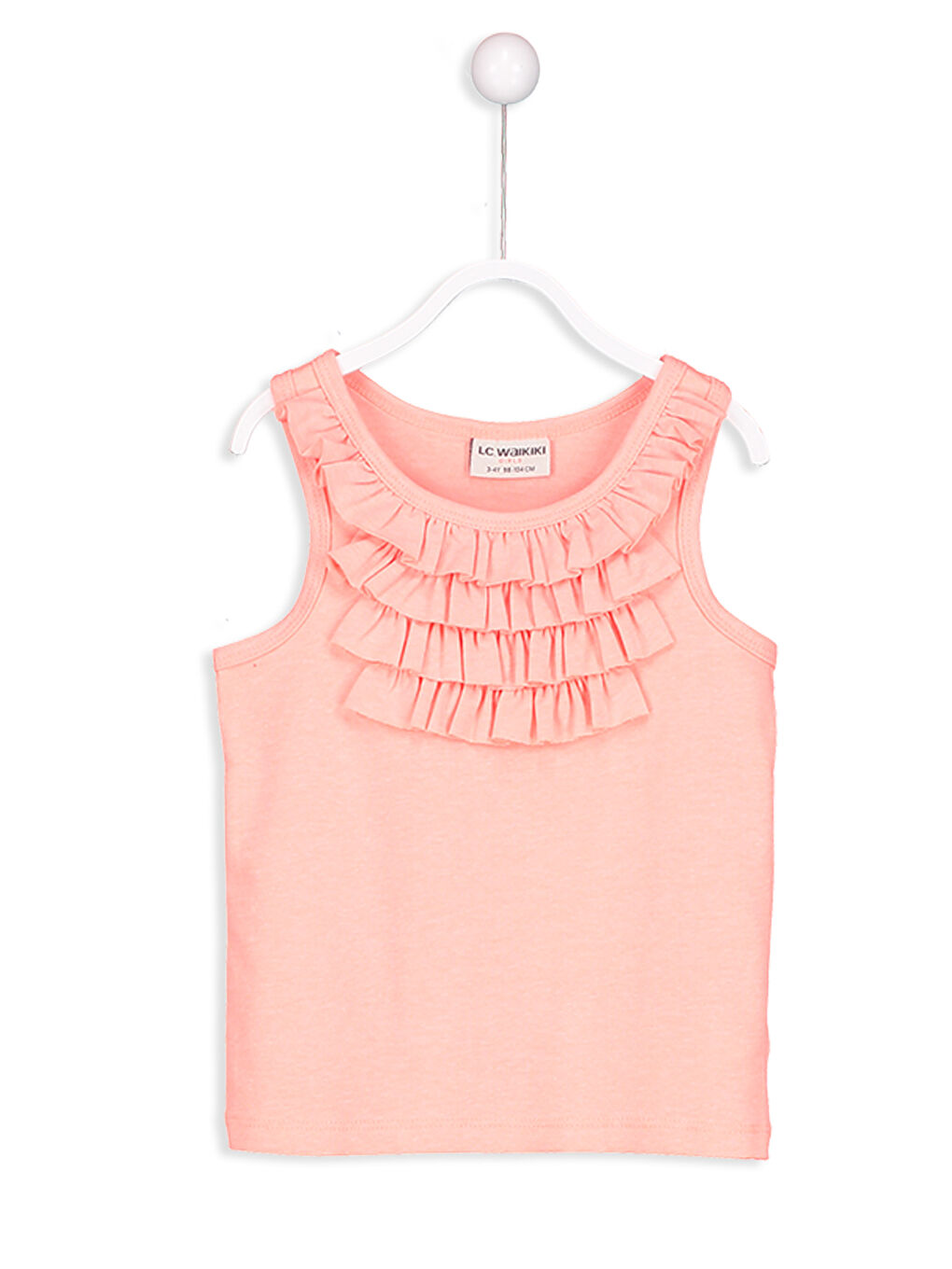 LCW Kids Girl PINK Tank Top -8S9093Z4-DQN