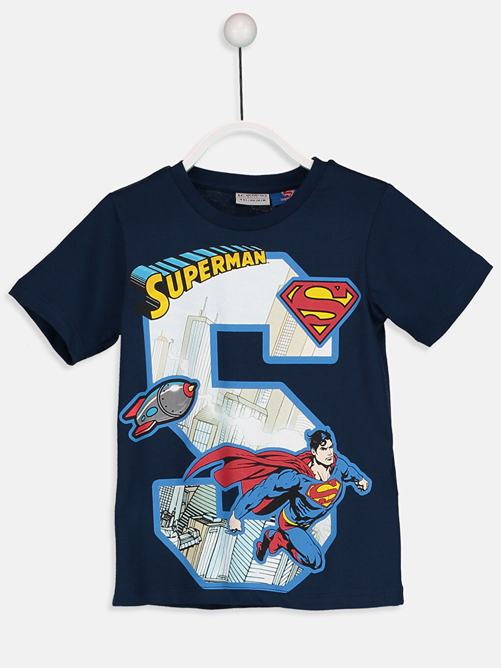 LCW Kids Boy's Superman T-Shirt -8SG056Z4-JC7