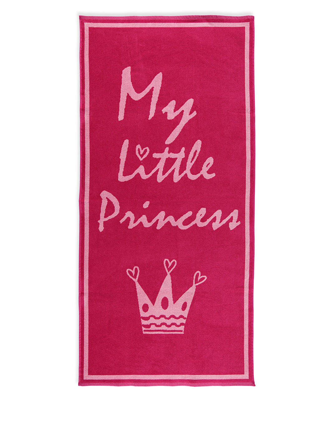 Girl FUCHSIA Beach Towel