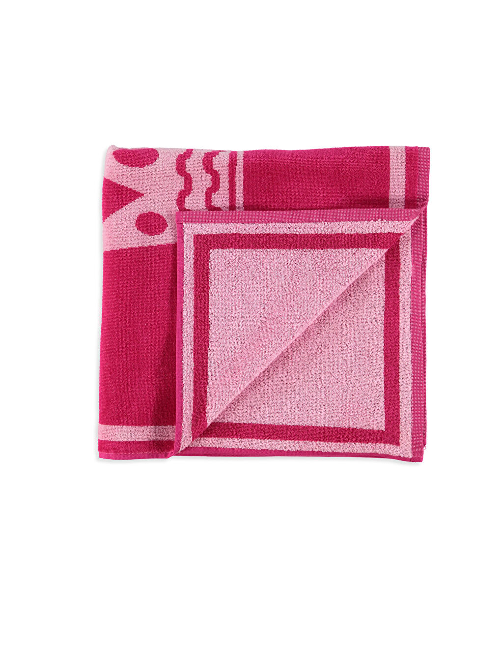 Girl FUCHSIA Beach Towel-2