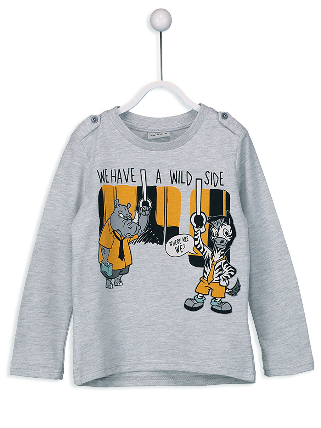 LCW Kids Junge SCHWARZ T-Shirt -8SG576Z4-381