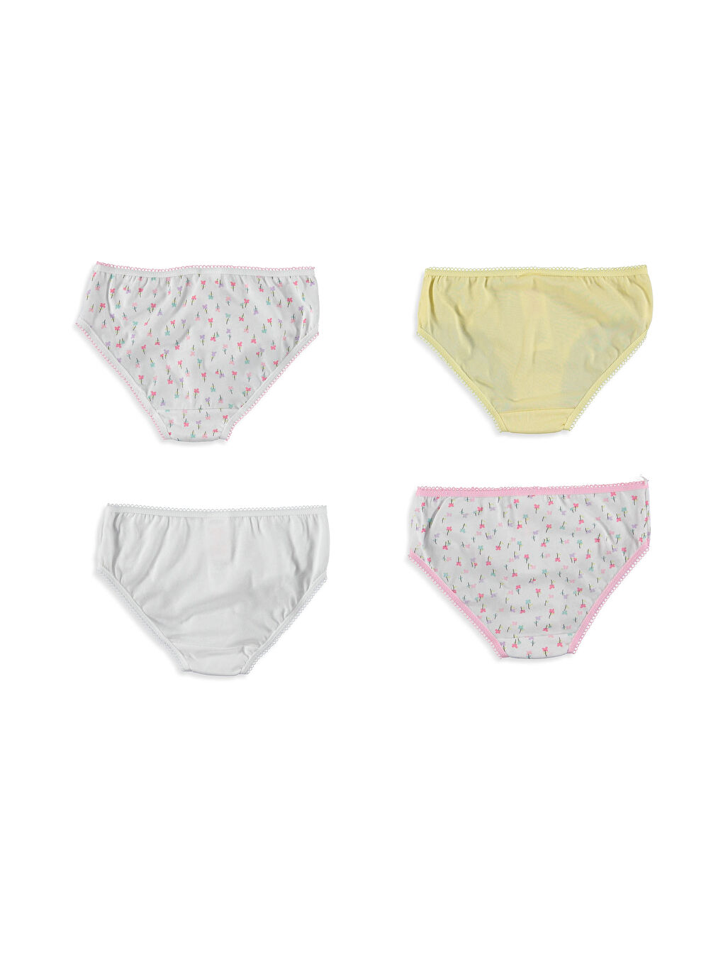 Beyaz Baskılı Külot-2