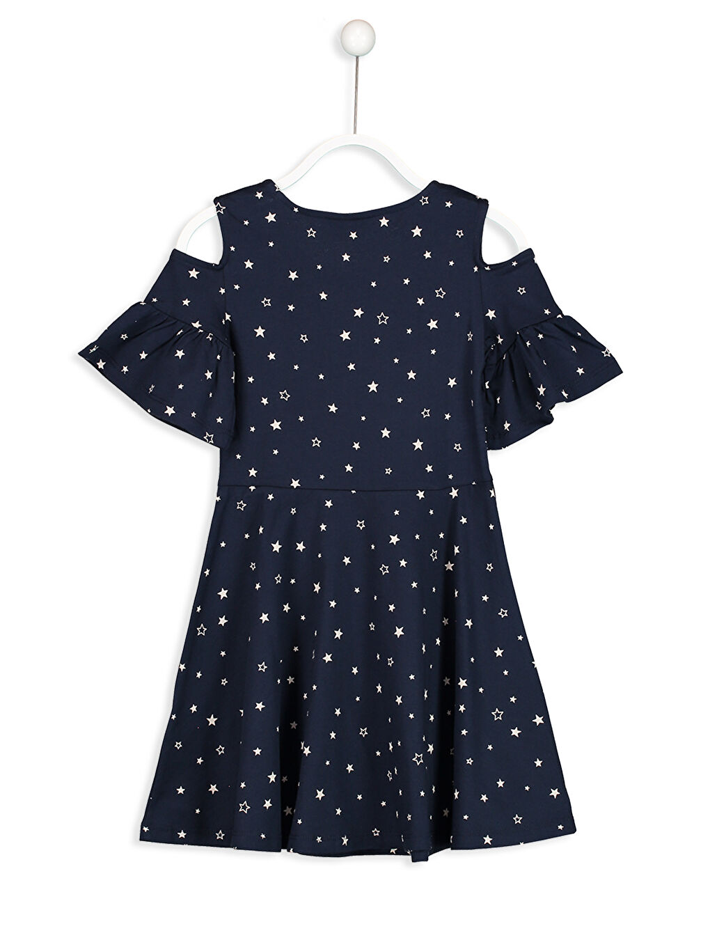 Девочки Синий Платье-1