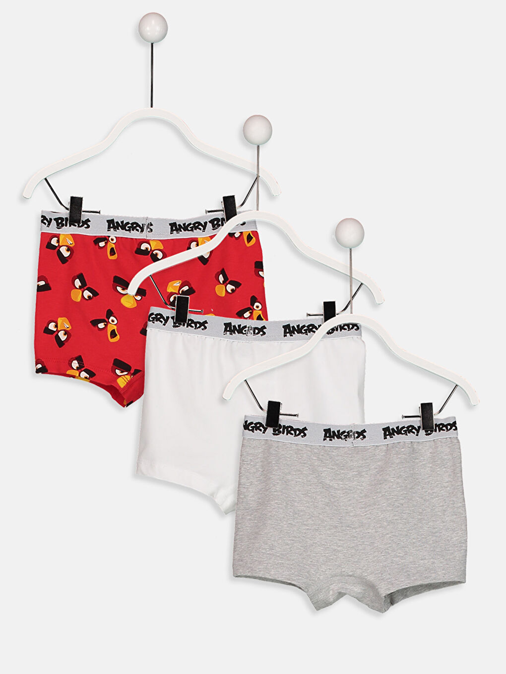 Unisex RED Boxer Trunks-1