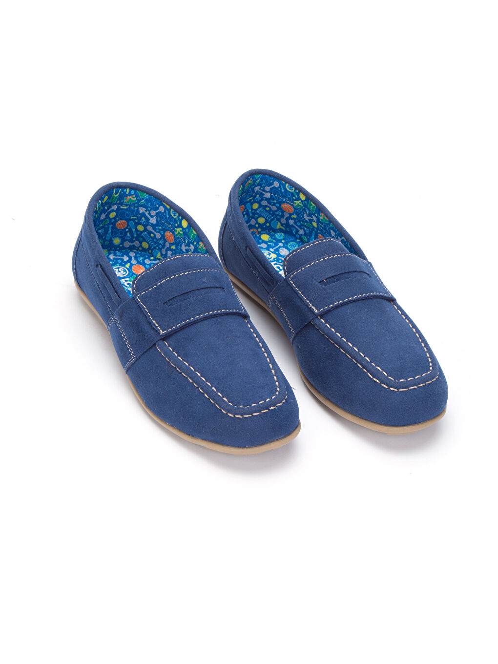 Boy NAVY Suit Shoes-1