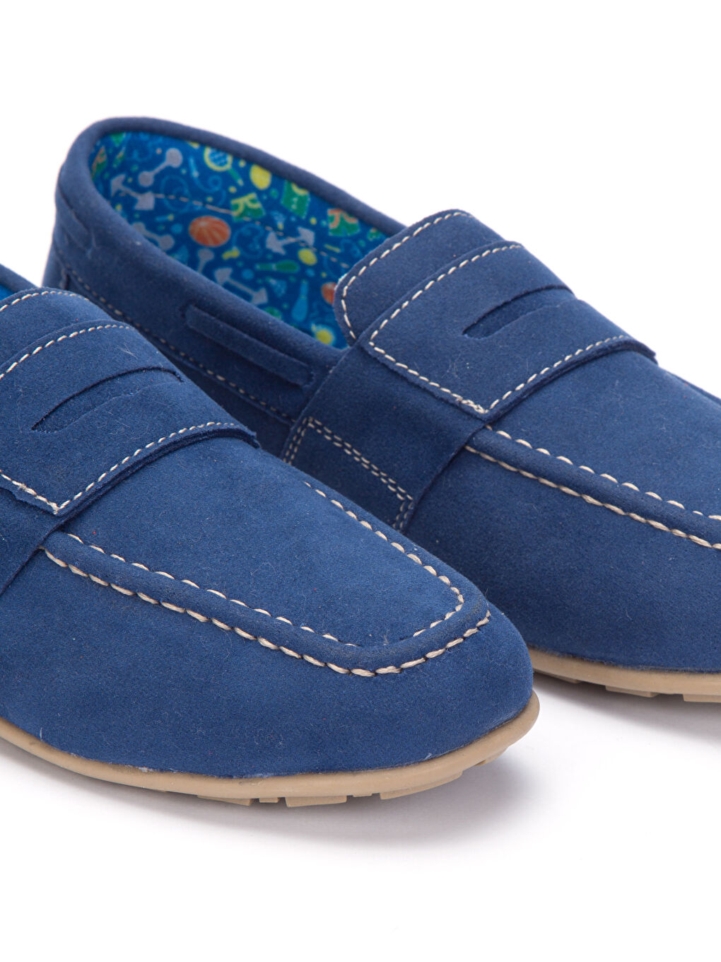 Boy NAVY Suit Shoes-4