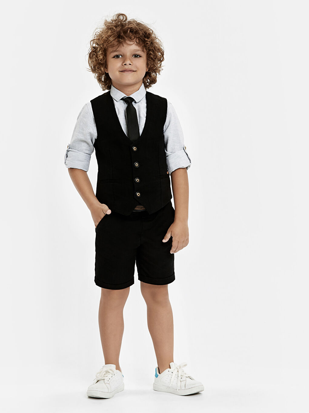 LC Waikiki Boy MIX Waistcoat -8SJ488Z4-K00