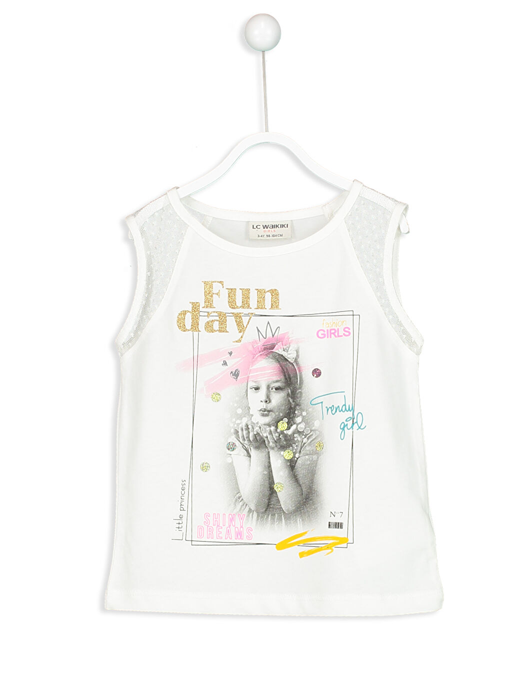 LCW Kids Crew Neck Girl Child Athlete -8SA489Z4-FDU