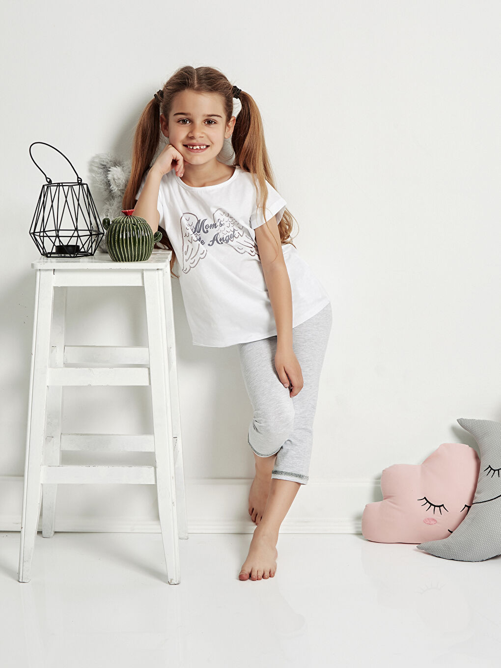 Optik Beyaz Pijama Takım