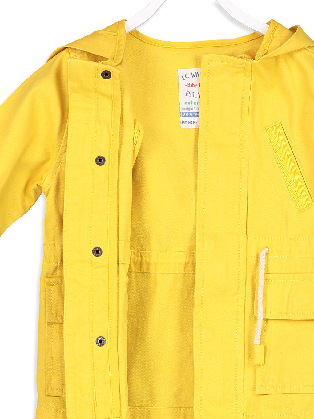 Manteau JAUNE Bébé garçon -2