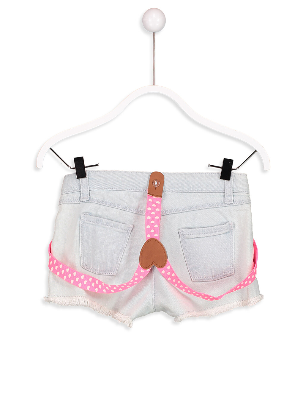 Short en jean Indigo Bébé Fille-1