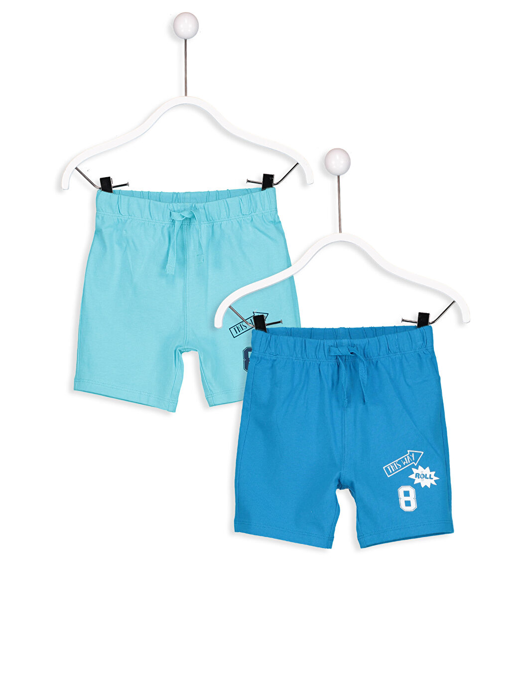 Elastic Waist Cotton Baby Boy Pajama Bottom 2 Pieces