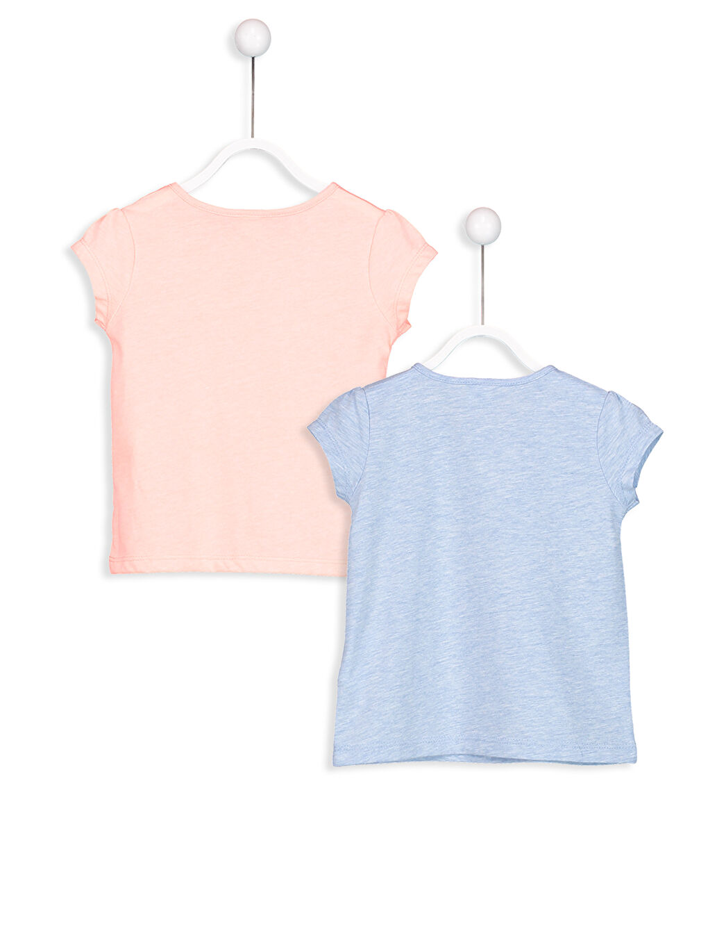 Малышки девочки Оранжевый футболка-1