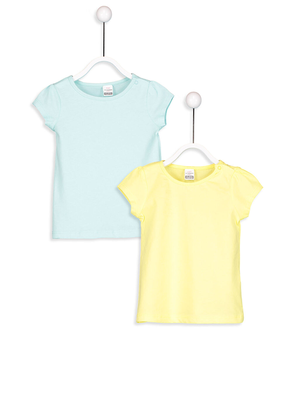 LCW baby Baby Girl YELLOW T-Shirt -8S3687Z1-FPR