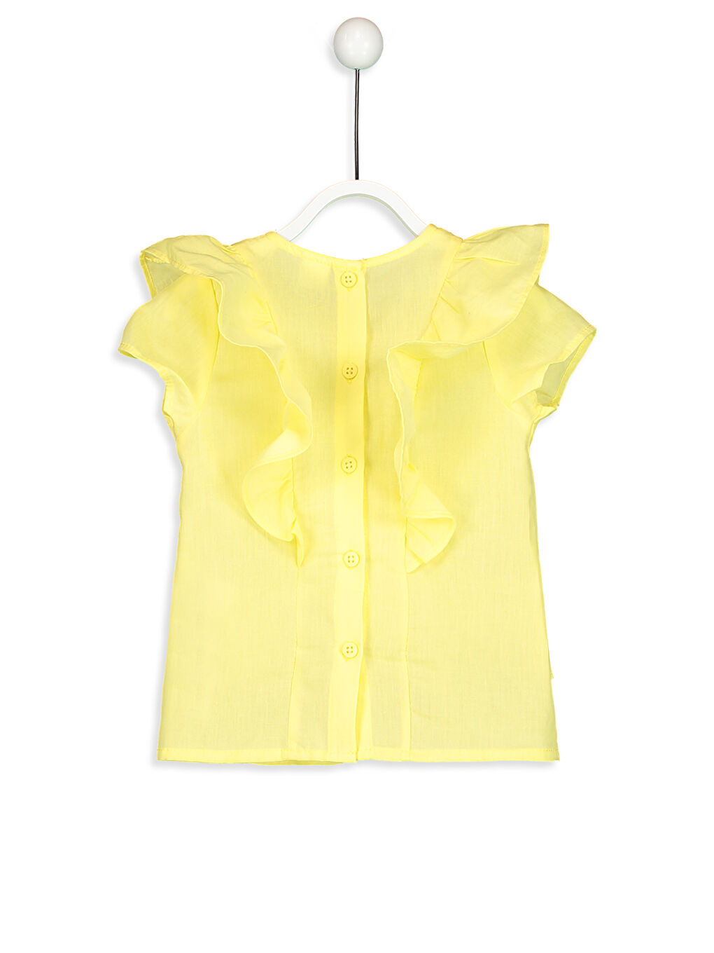 Blouse JAUNE Bébé Fille-1