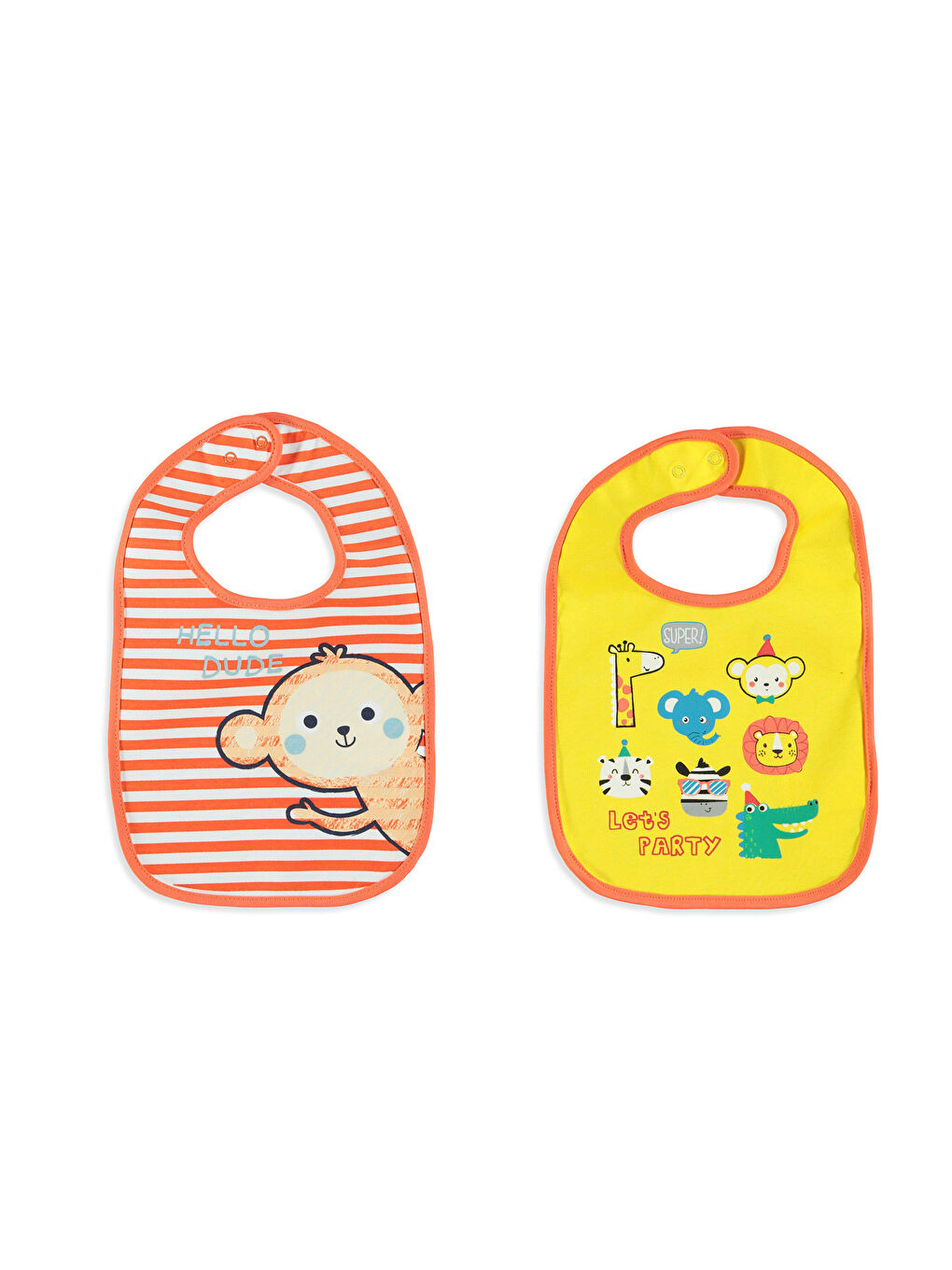 Bavoir JAUNE Unisexe-1