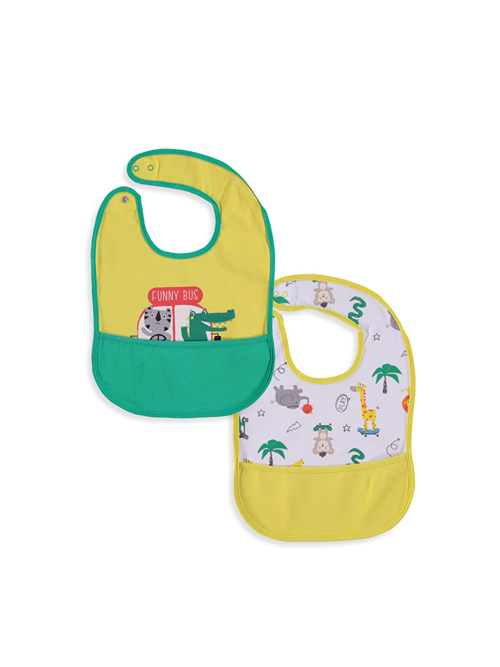 Bavoir JAUNE Unisexe-1