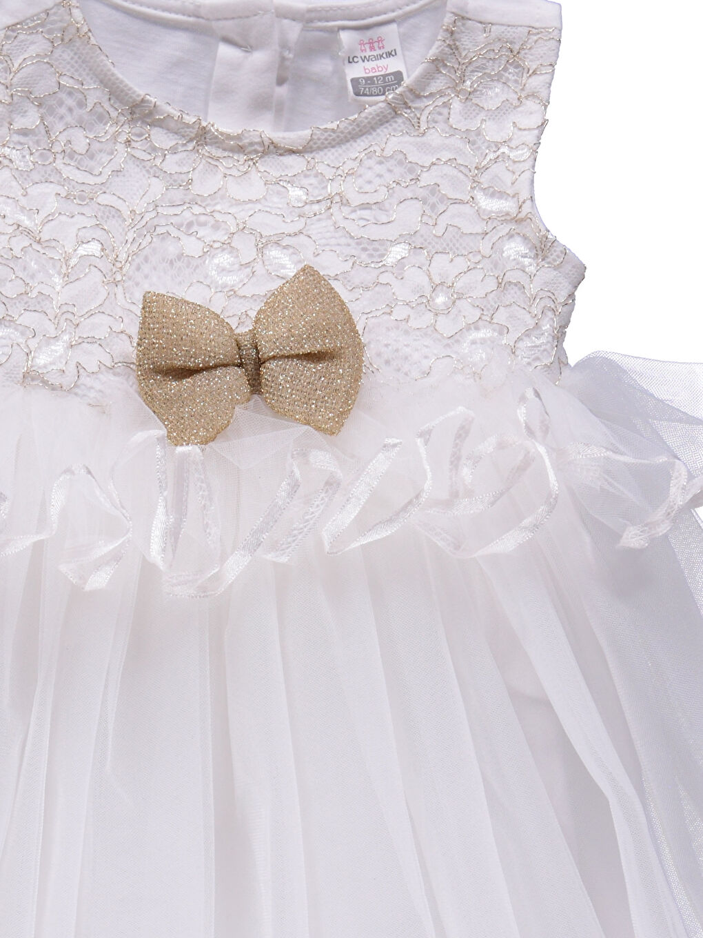 Robe BLANC Bébé Fille-2