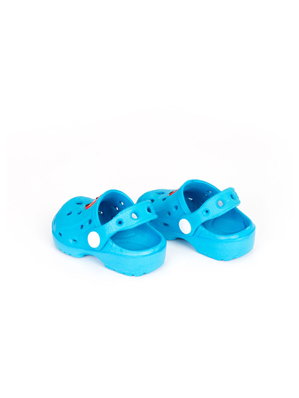 Turkuaz Araba Pathcli Erkek Bebek Plaj Sandaleti-3