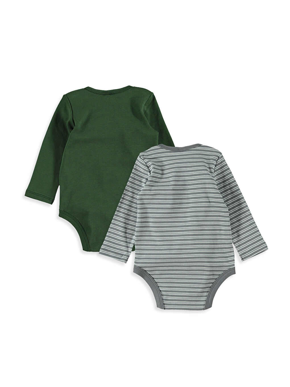 Lot de 2 bodys imprimés bébé garçon-1