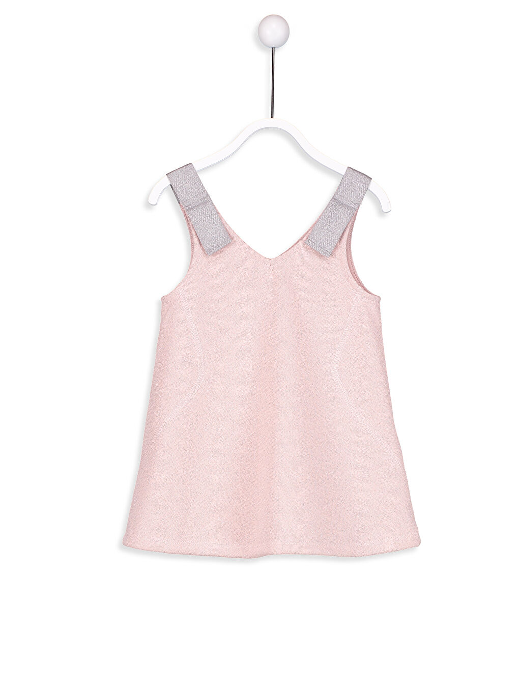 Parlak Pembe Elbise-1