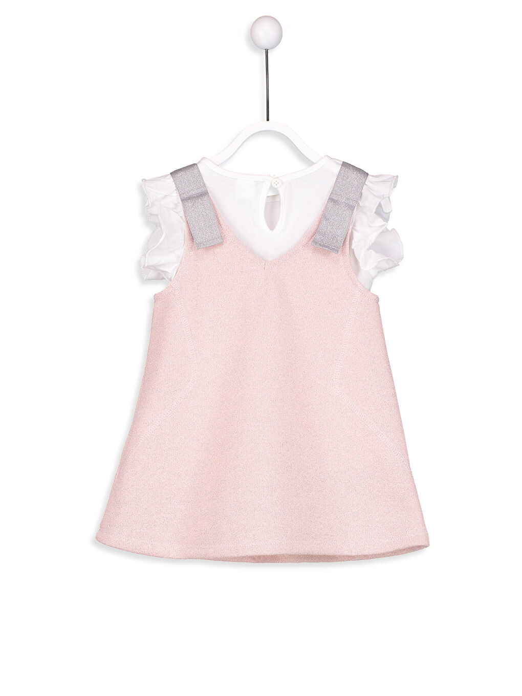 Parlak Pembe Elbise-3