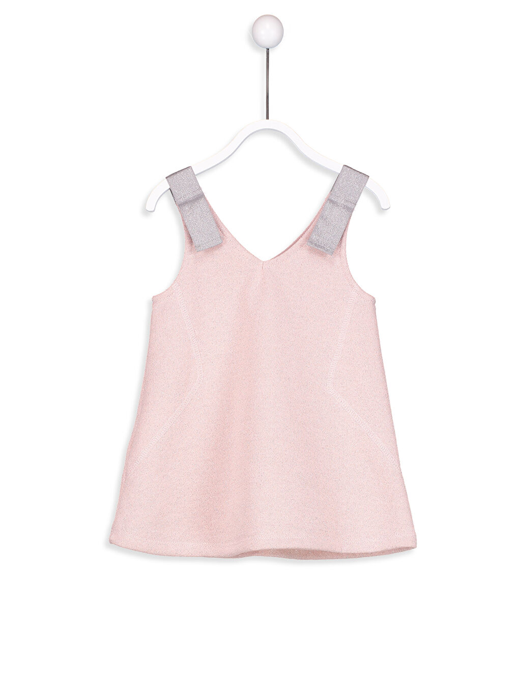 Parlak Pembe Elbise-4