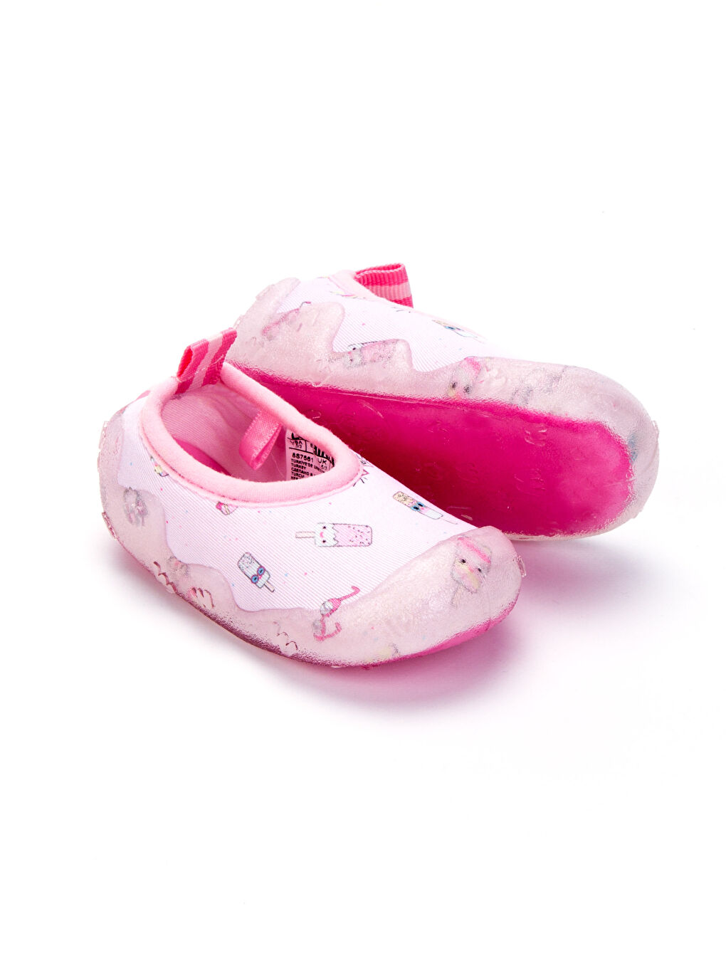 Şeker Pembe Baskılı Sandalet-2