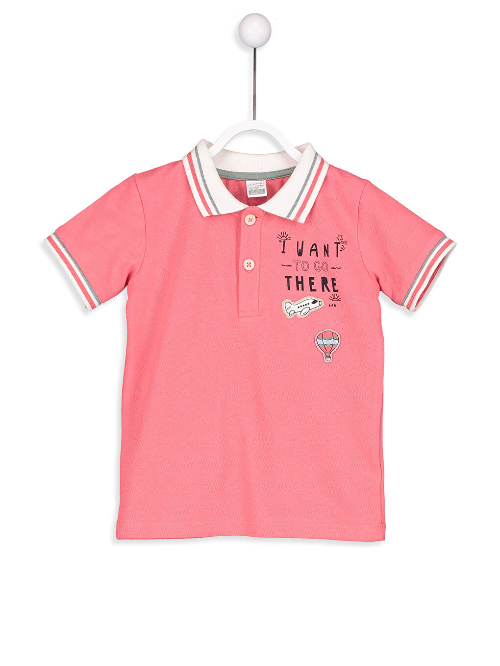 Малыши мальчики Розовый Футболка