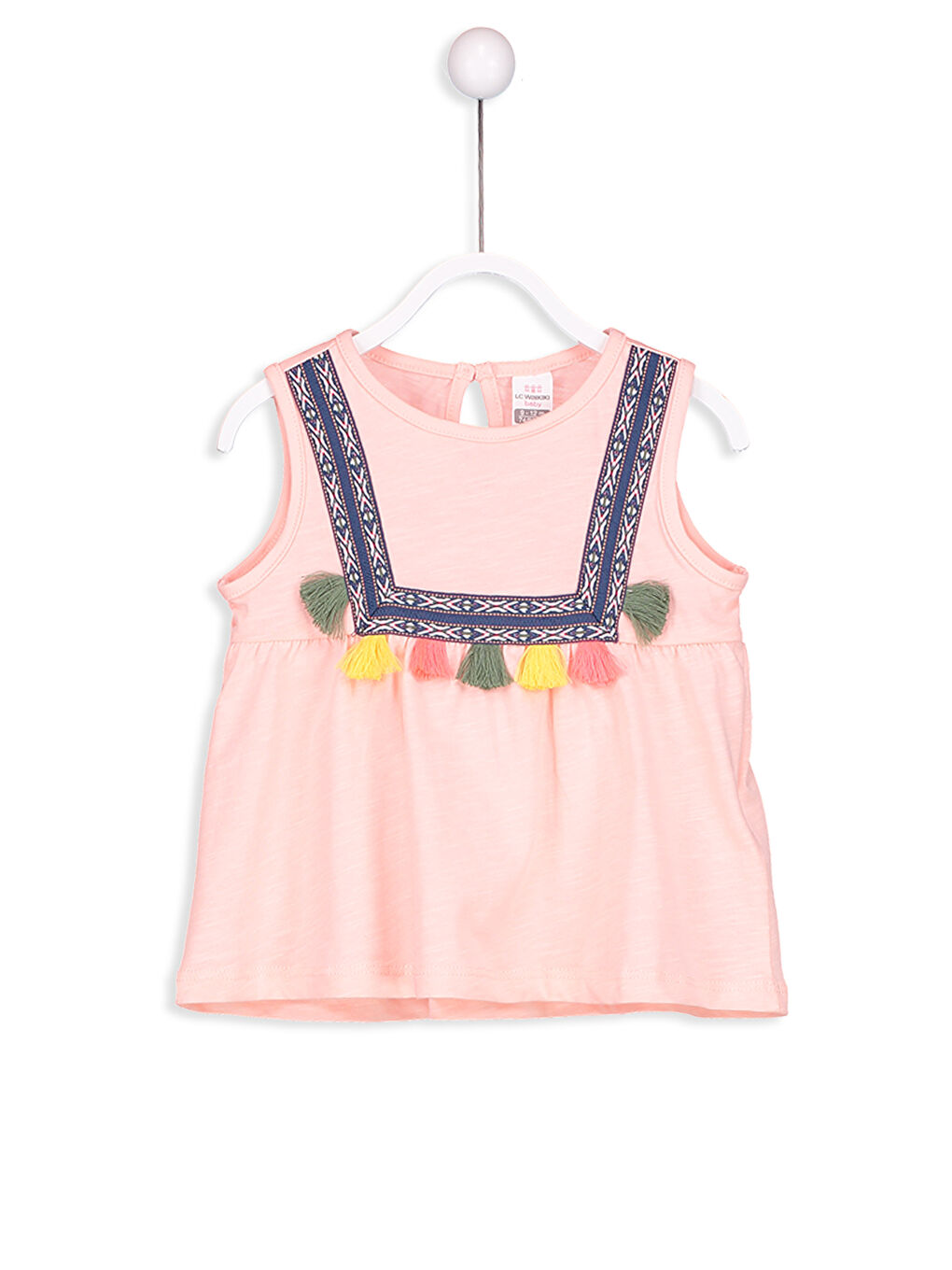 LCW baby Baby Girl PINK Tank Top -8SG654Z1-FXB