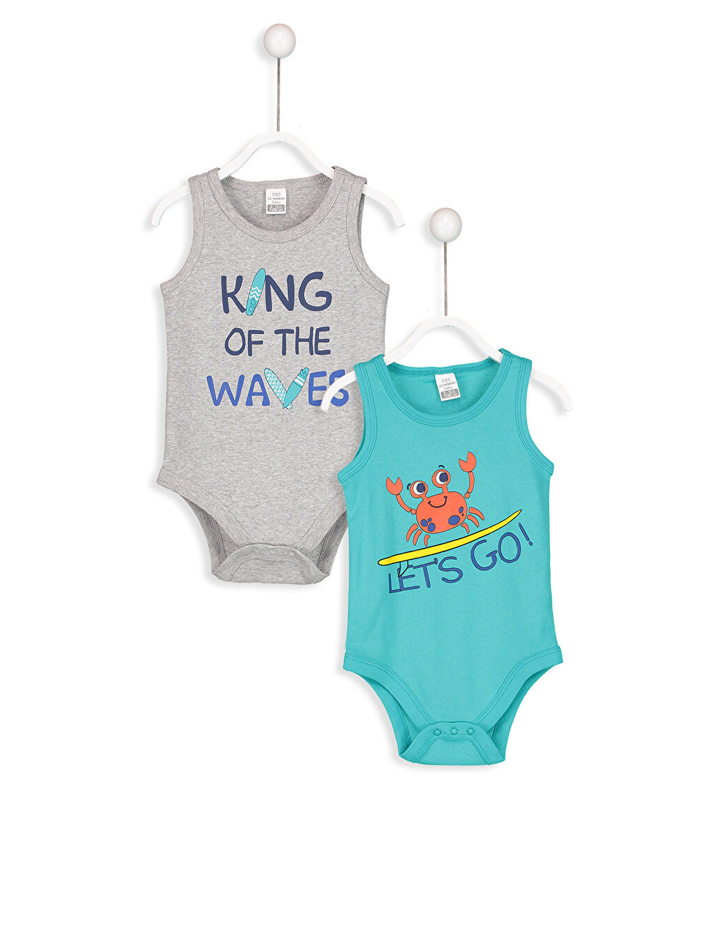 عبوتان بدلة داخلية قطنية للأولاد الصغار