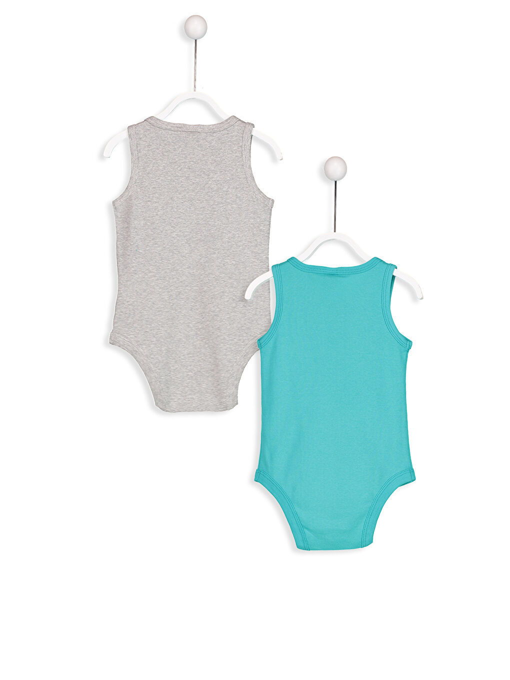 عبوتان بدلة داخلية قطنية للأولاد الصغار-1