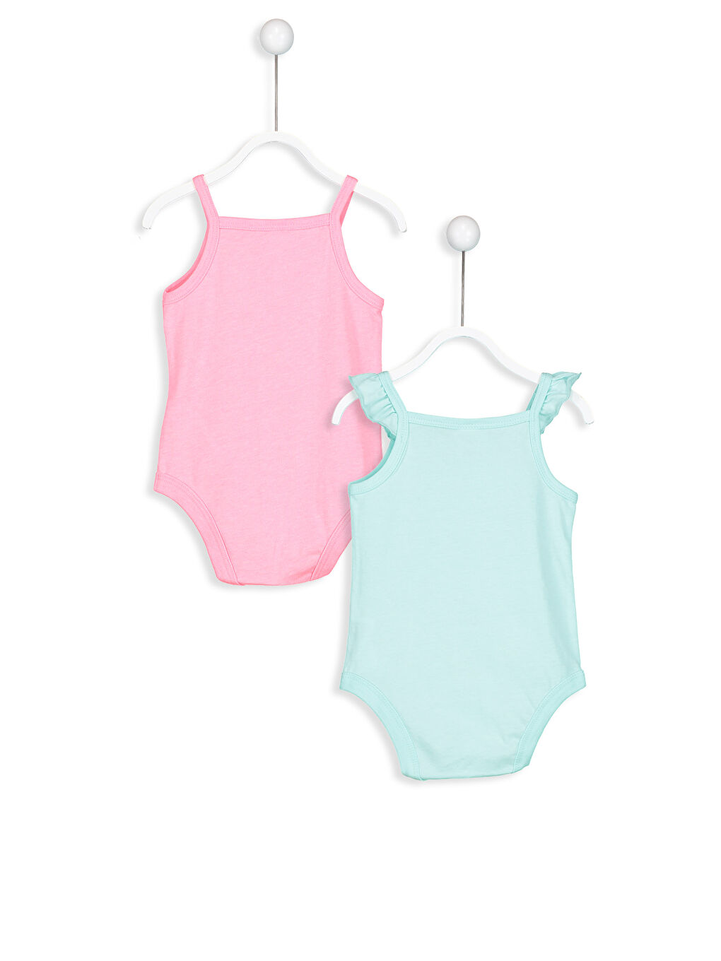 LCW baby 2-pack Baby Girl's Printed Bodysuit -8SH121Z1-DUA