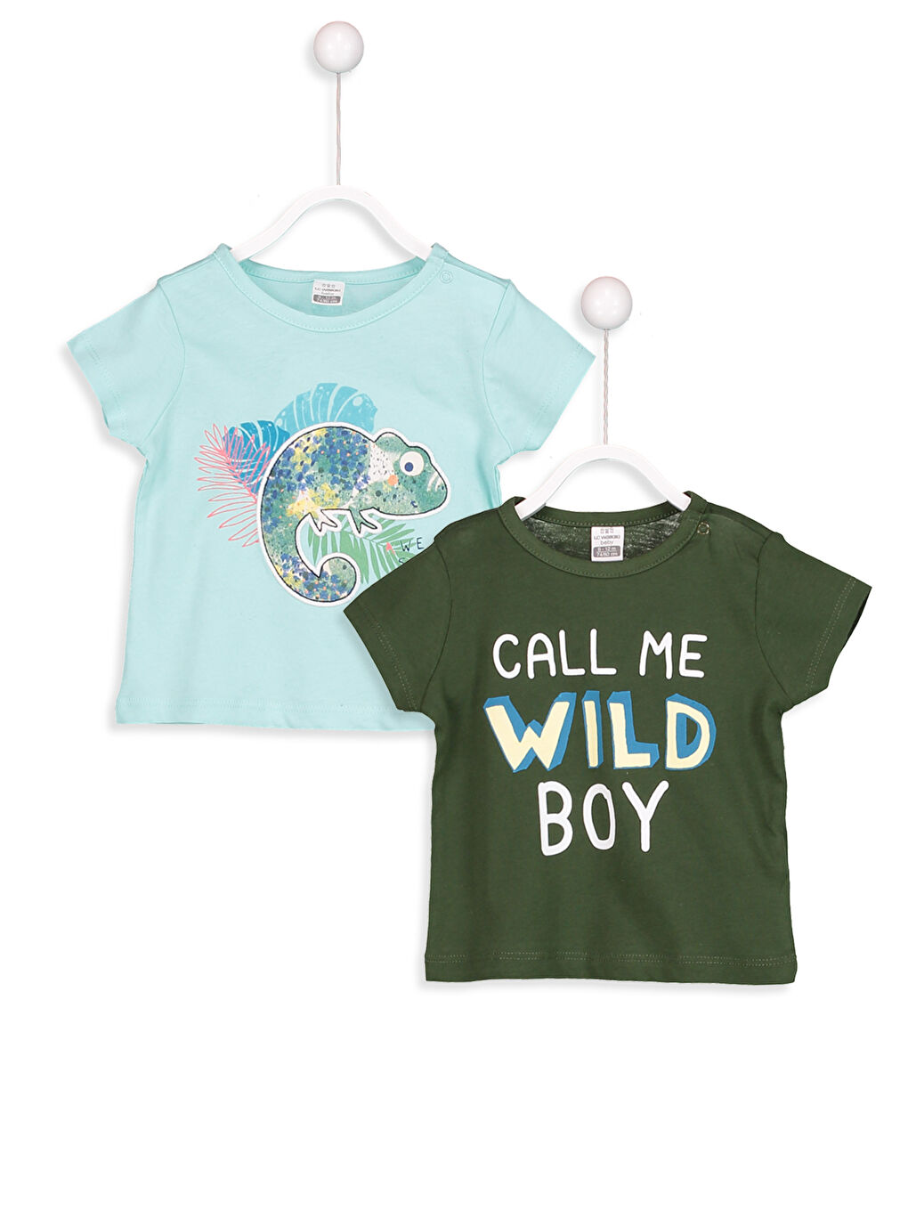 LCW baby Unisex GREEN Bodysuit -8SJ088Z1-HCY
