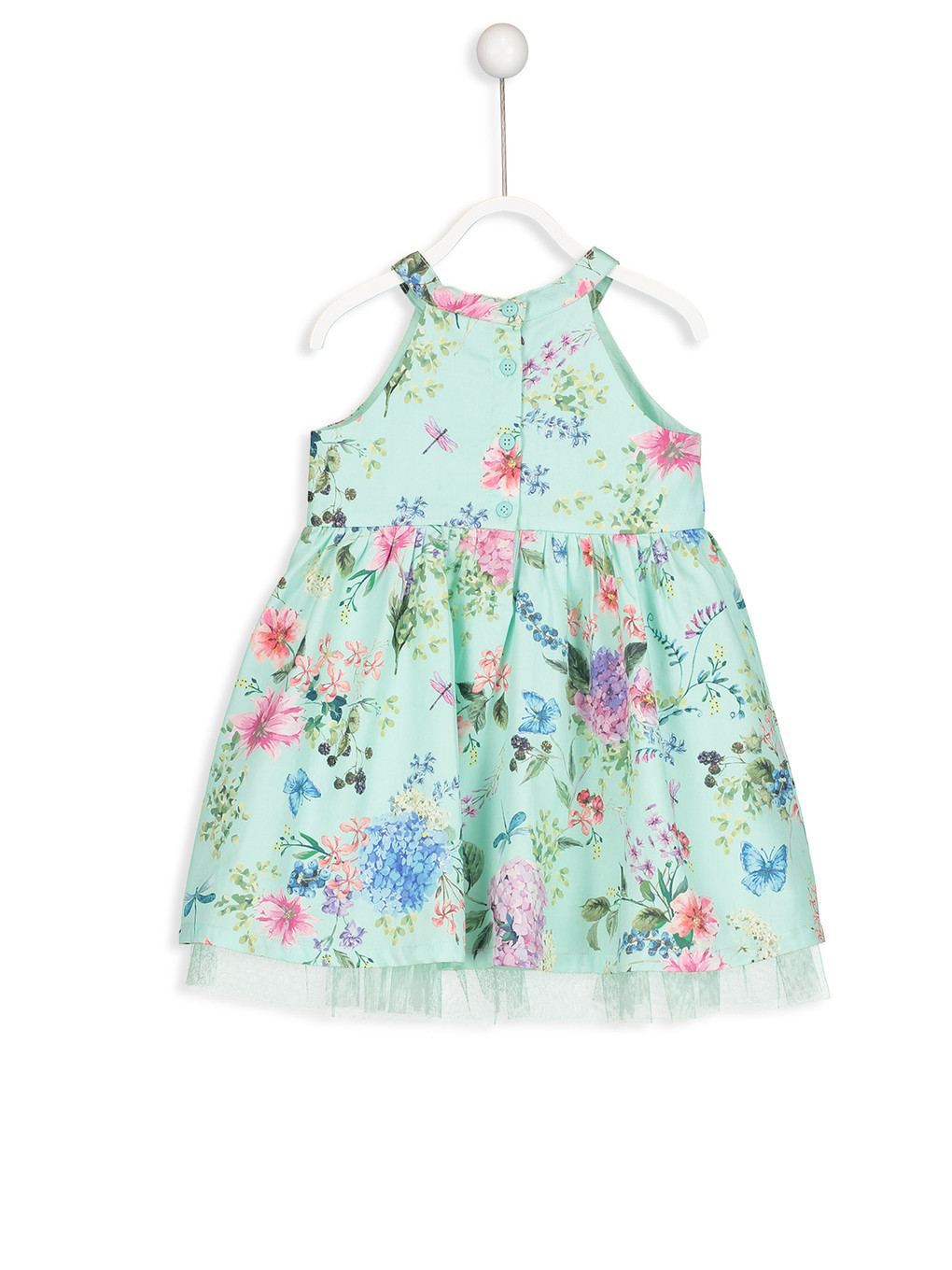 Lc/lc Video LCW baby Robe Vert Bébé Fille - 8SJ301Z1-629 | LC Waikiki