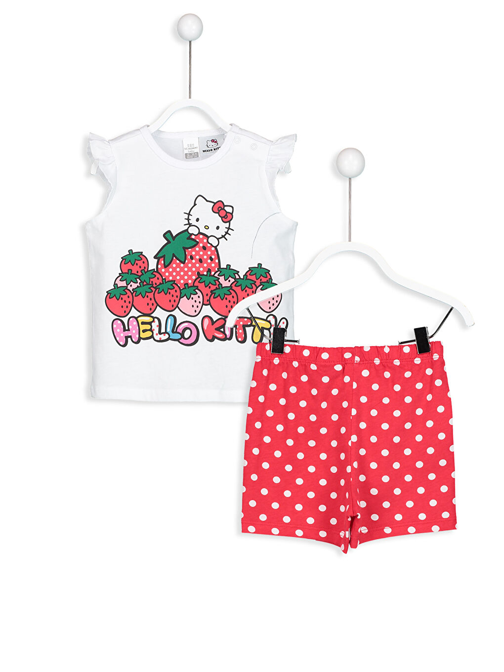 LCW baby Hello Kitty Baby Mädchen Pyjama-Set -8SK543Z1-LTN