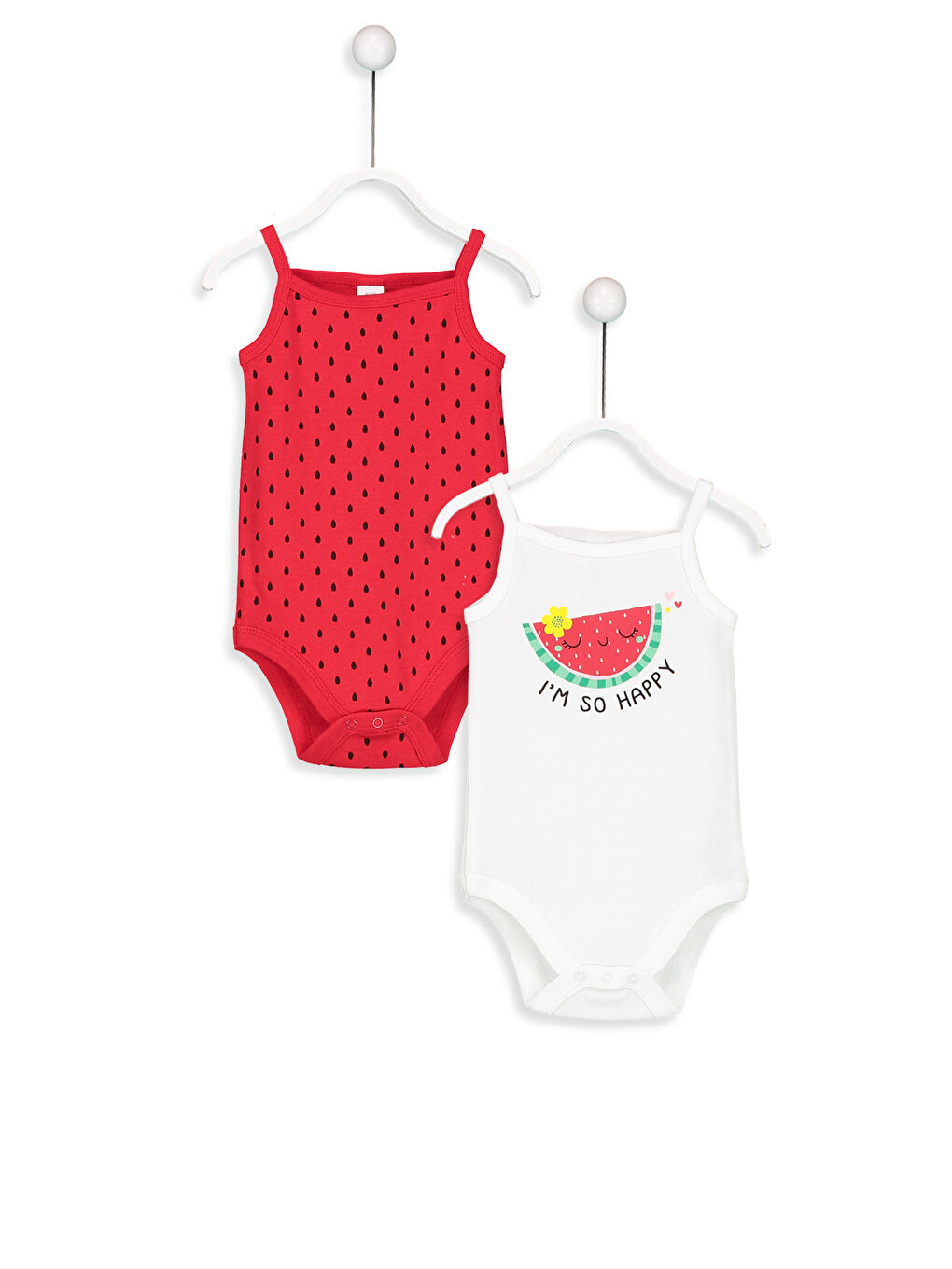 2-pack Baby Girl's Printed Bodysuit