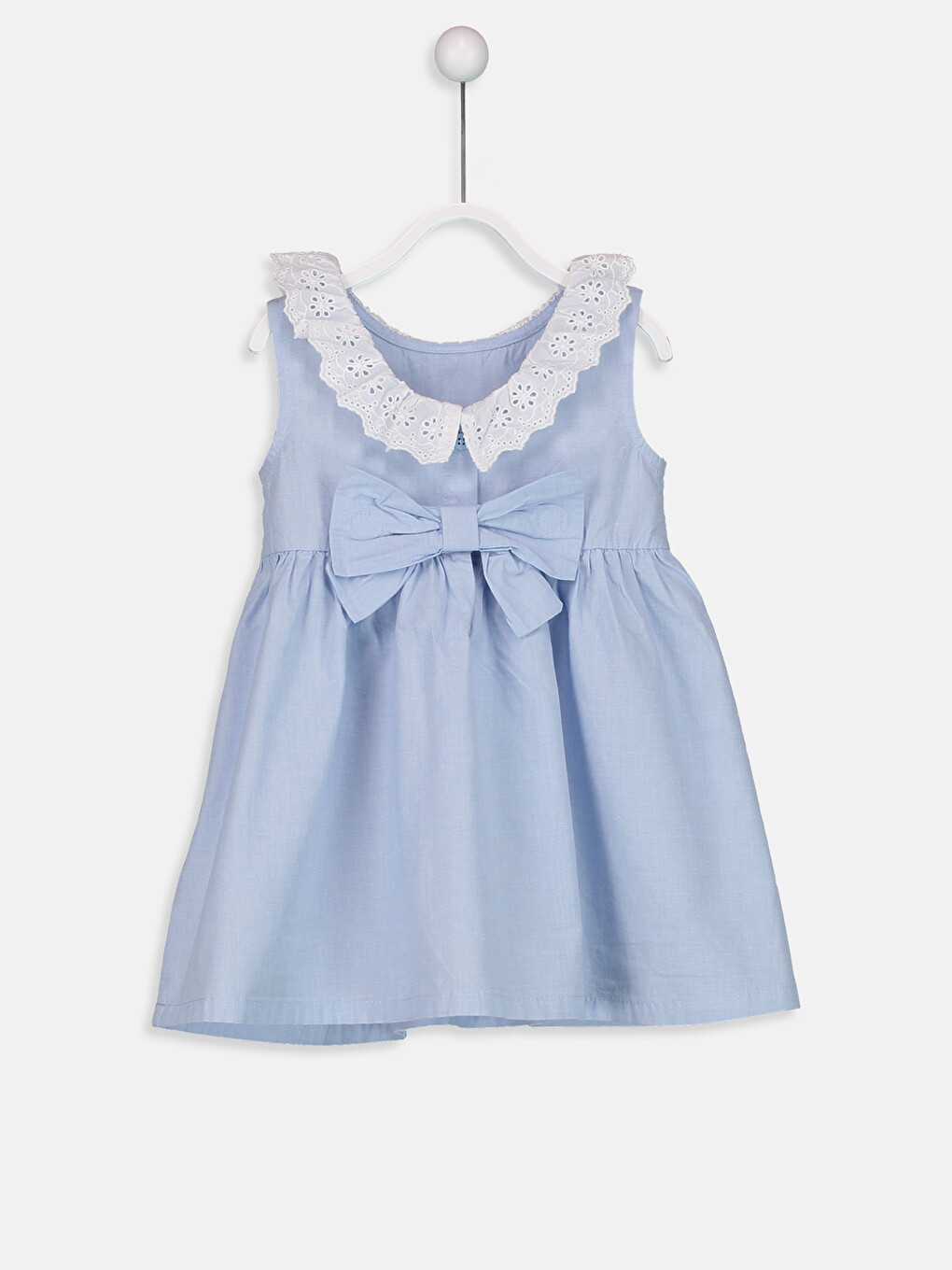 Baby-Mädchen Blau Kleid-1