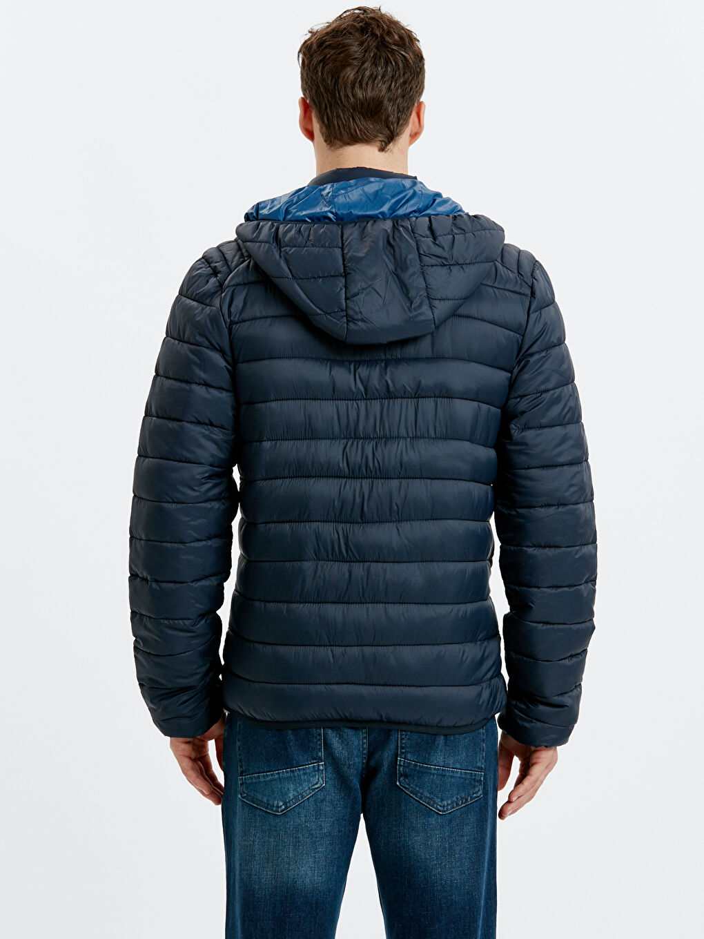 Man NAVY Puffer Coat-2