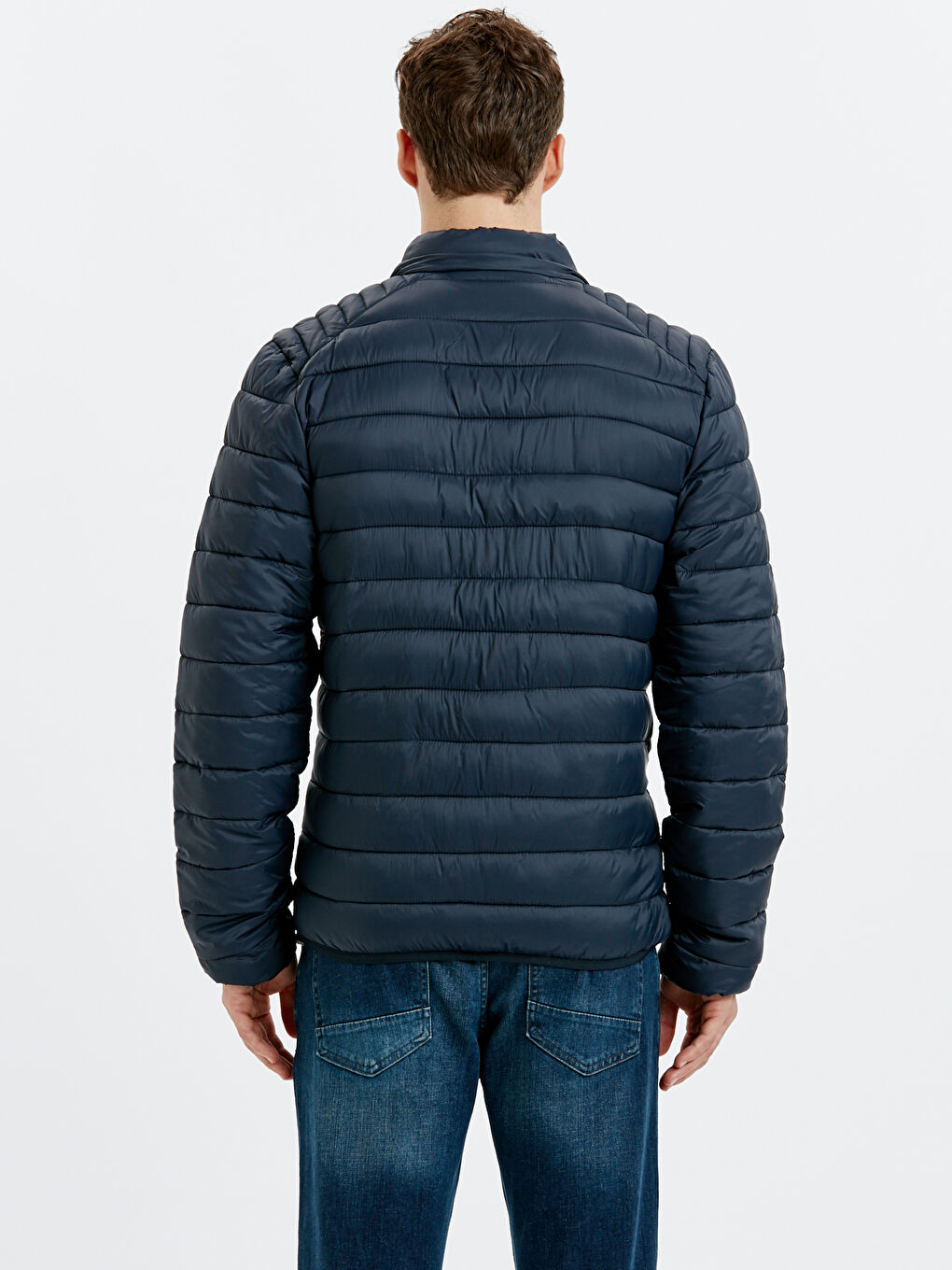 Man NAVY Puffer Coat-3