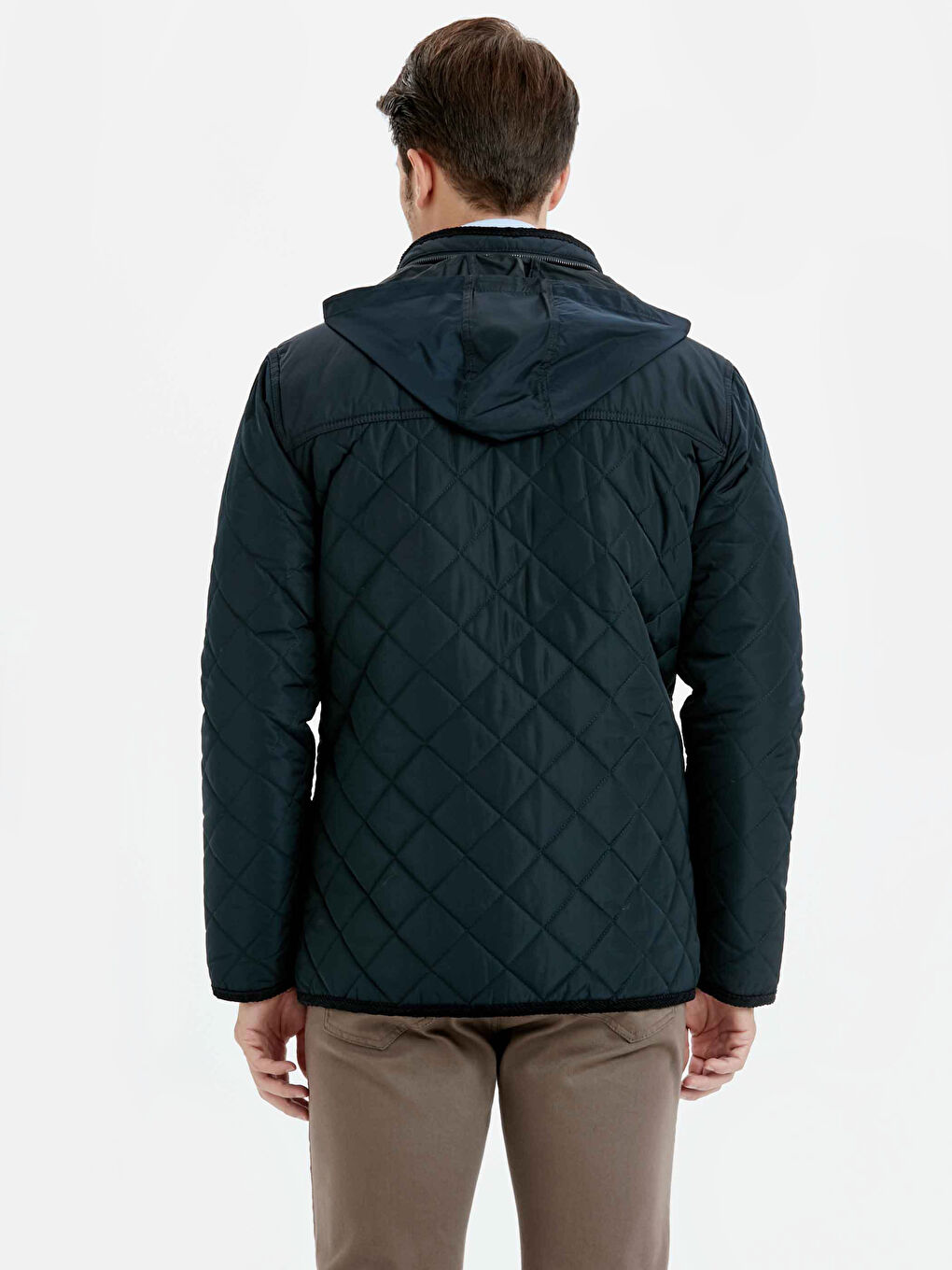 Man NAVY Puffer Coat-2