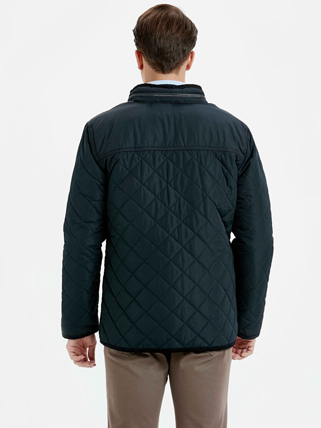 Man NAVY Puffer Coat-3