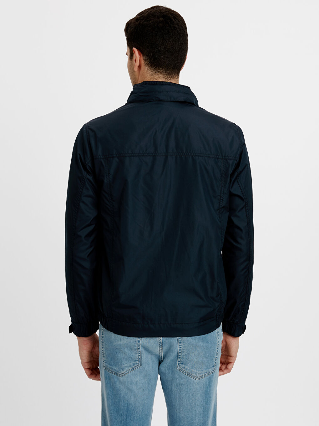 Lacivert Erkek Yağmurluk-1