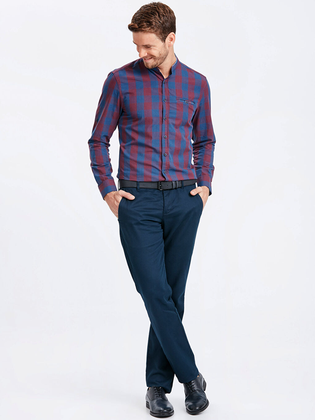 Man BORDEAUX Shirt-2
